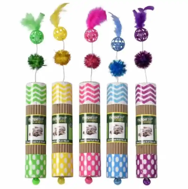 Multipet 9.5 In. Cardboard Roller Toy