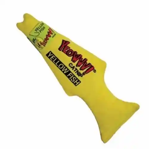 Yeowww Catnip Fish Yellow