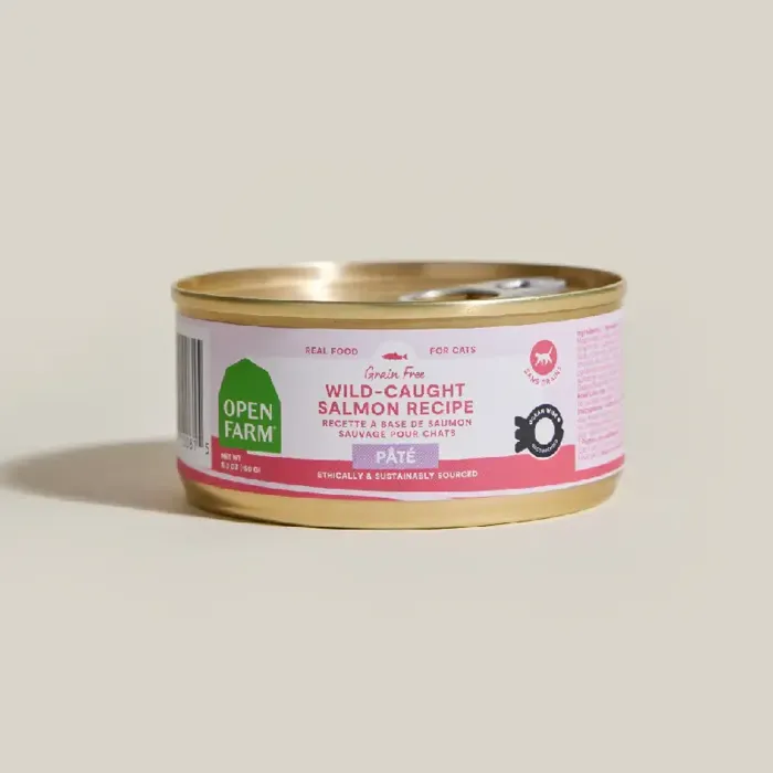 Open Farm Cat Salmon Pate Can 2.8oz