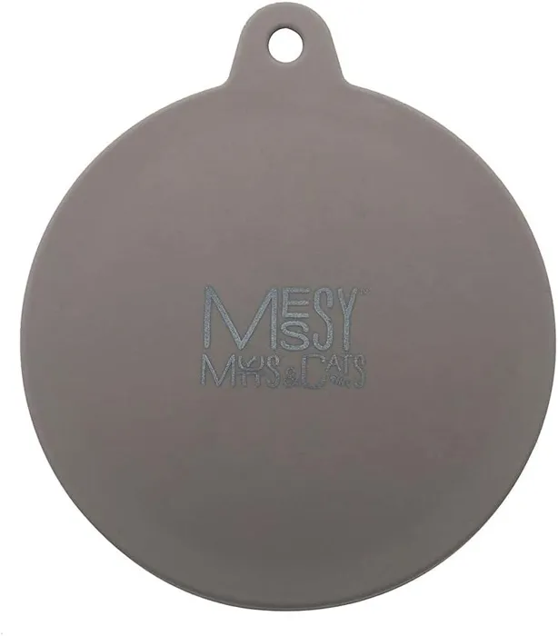 Messy Mutts Silicone Can Cover Grey