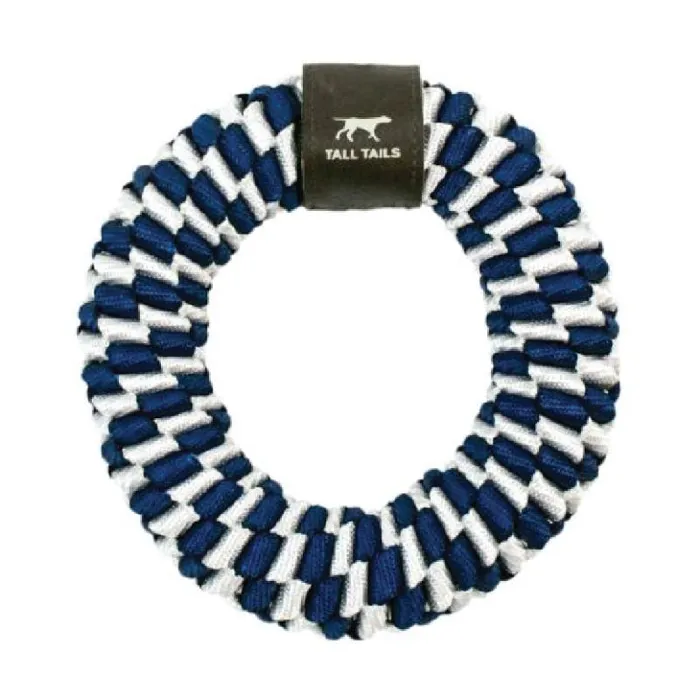Tall Tails 6" Navy Braided Ring