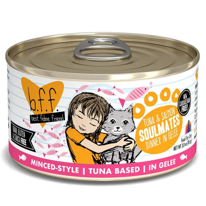 Weruva Cat 3oz Soulmate Tuna & Salmon