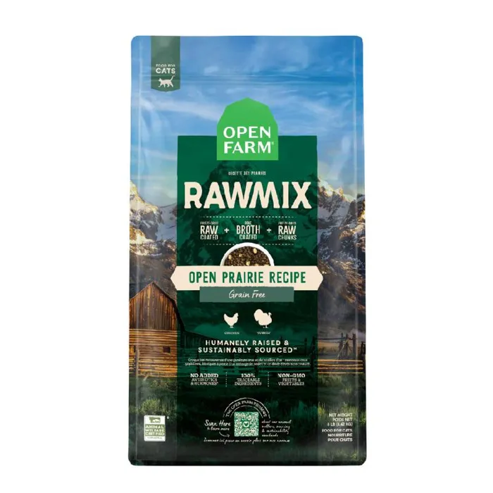 Open Farm Cat Rawmix Open Prairie GF 2.25lb