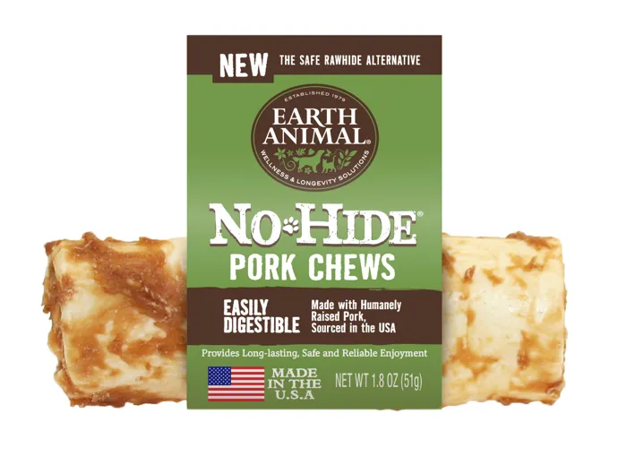 Earth Animal No Hide 4" Pork Chew