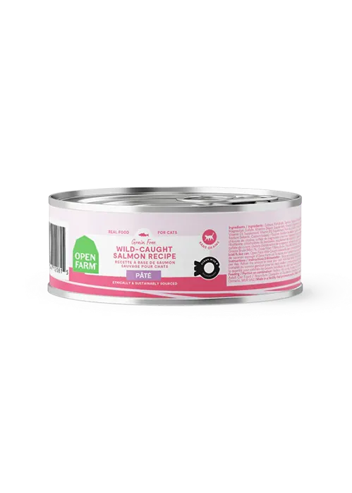 Open Farm Cat Salmon Pate Can 5.3oz
