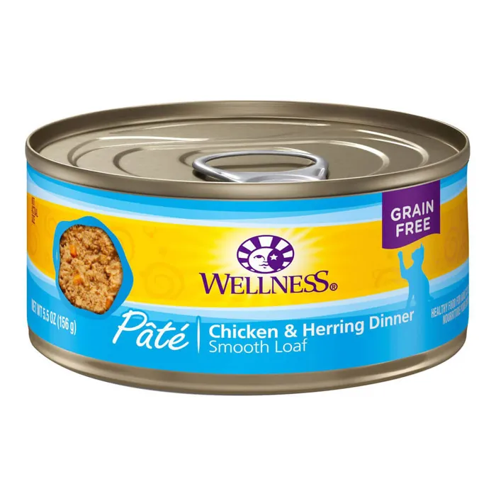 Wellness Cat 5.5-oz chicken & herring