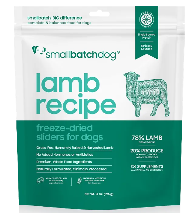 SmallBatch 14oz Freeze Dried Lamb