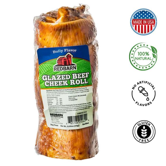 Redbarn Glazed Bully Beef Cheek Roll Sm/Md