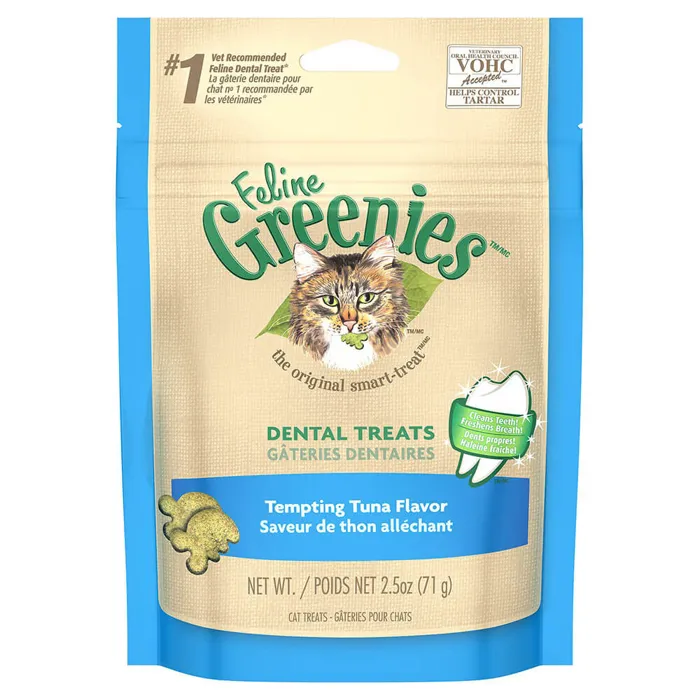 Greenies Cat Dental Tempting Tuna Cat Treats 2oz