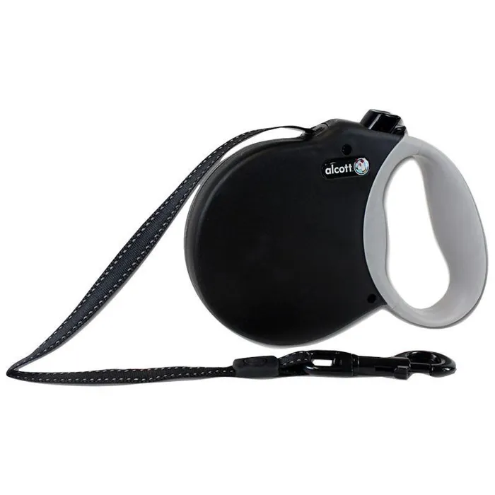 Retract Leash- Medium -black
