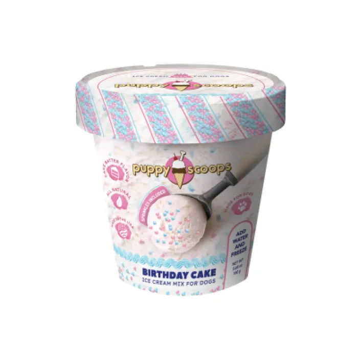 Puppy Cake Puppy Scoops Birthday Cake 4.65 Oz (mak