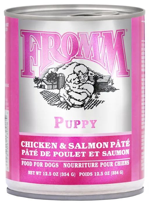 Fromm Puppy Classic Chicken Salmon Pate 12.5-oz