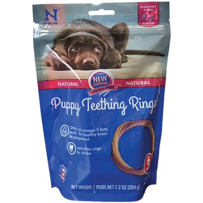 Nbone 6pk Blueberry Puppy Ring
