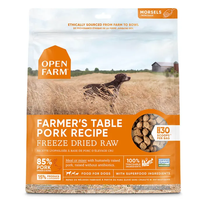 Open Farm 13.5oz Freeze Dried Pork