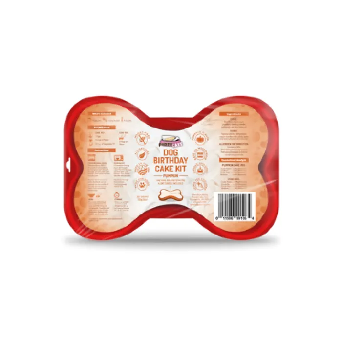 Pupcake Birthday Cake Kit - Pumpkin