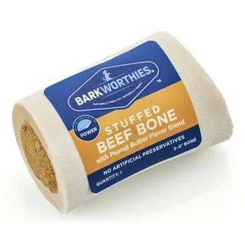 Barkworthies 3-4" Peanut Butter Shin Bone