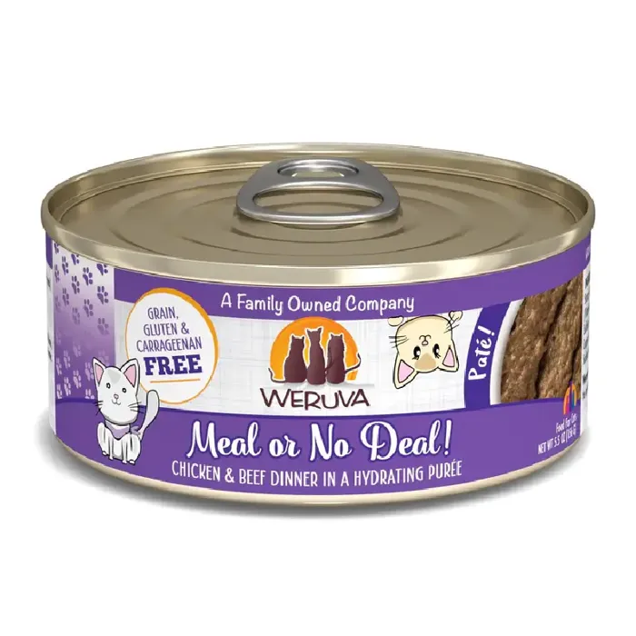 Weruva Cat 5.5oz Meal or No Meal Pate
