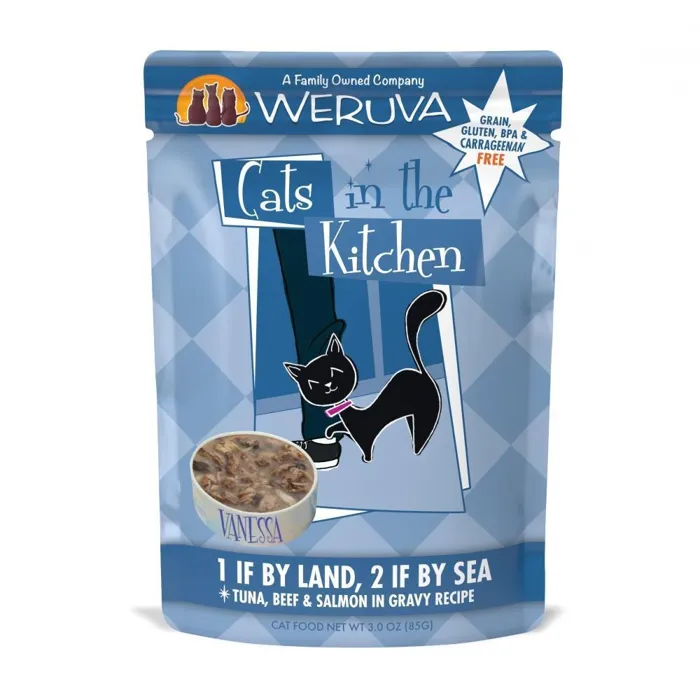 Weruva Cat 3oz 1 By Land 2 By Sea PCH