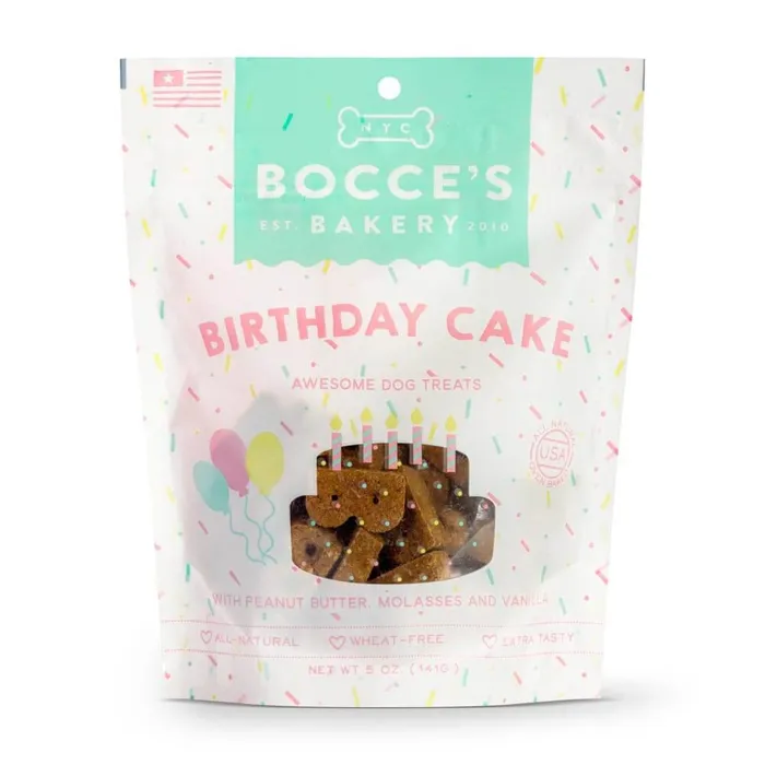 Bocce's 5oz Birthday Cake Biscuits