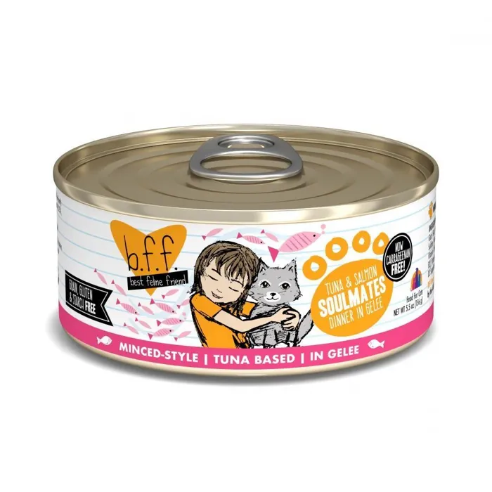 Weruva Cat 5.5oz BFF Soulmates Tuna & Salmon