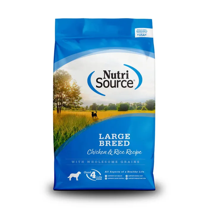 Nutrisource 26# Chicken & Rice Large Breed