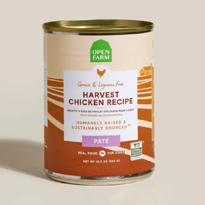 Open Farm Dog Chicken Pate Can 12.5oz