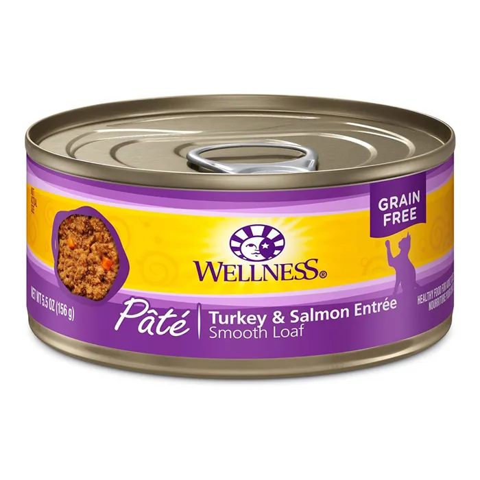 Wellness 5.5-oz Turkey Salmon cat