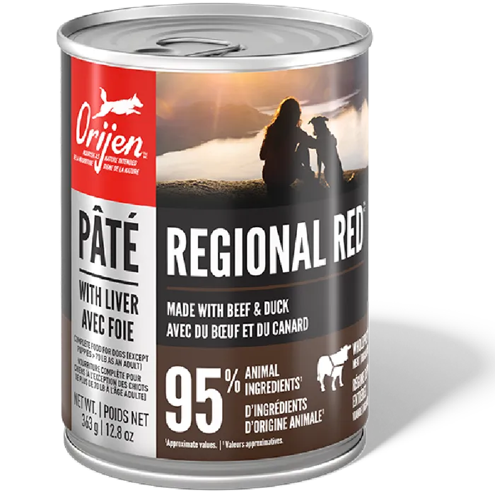 Orijen 12.8 Oz Dog Can Regional Red Pate With Liver 12/cs